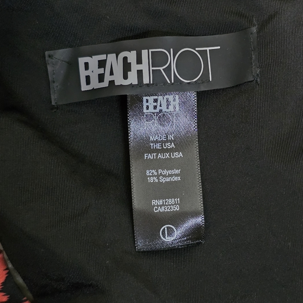 Beach Riot Pink Leopard Bikini Bottom - Picture 3 of 3